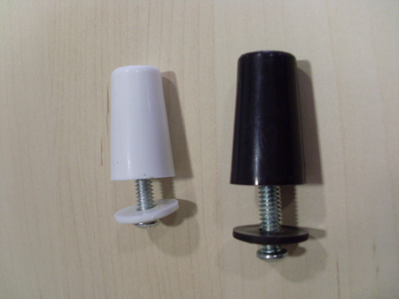 Roller shutter stoppers available in various colours.