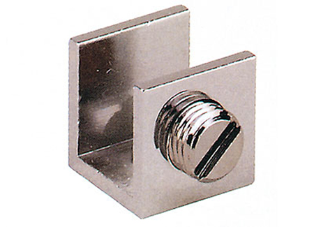 Glass shelf bracket(square nose).