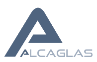 Structures and iron gates, sheets and profiles of stainless steel, glass shelves of Alcaglas.